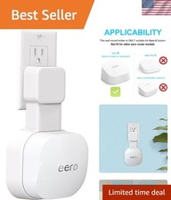 Space-Saving Wall Mount for eero 6  6   Enhance Wi-Fi Coverage, Easy Install