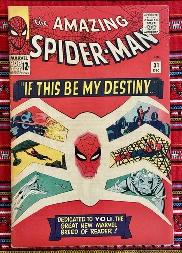 Amazing Spider-Man #31 (1965), FN 6.0, First Gwen Stacy/Harry Osborn, Silver Age