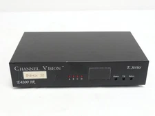Channel Vision E4200 IR E4200IR E Series RF Modulator, No Power Adapter - Tested