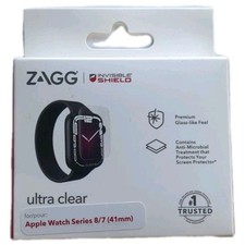 ZAGG Invisible Shield Ultra Clear Screen Protector Apple Watch 7/8/9 41mm NEW