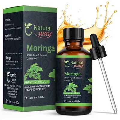 Organic Way Moringa Essential Oil - Get Free Shipping