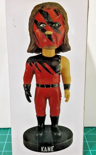 WWE RETRO SERIES 1 BOBBLEHEAD KANE GLENN JACOBS WWF NEW IN OPEN BOX