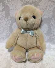 1999 Cherished Teddies Stuffed Animal Bear Plush Satin Bow