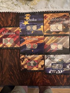 Washington Quarters State Collection 1999-2003, Full Set P & D Mints