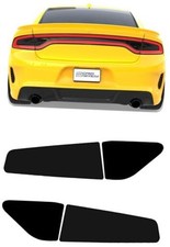 Compatible with 2015-2023 Dodge Charger Tail Light Tint Kit precut Dark Black
