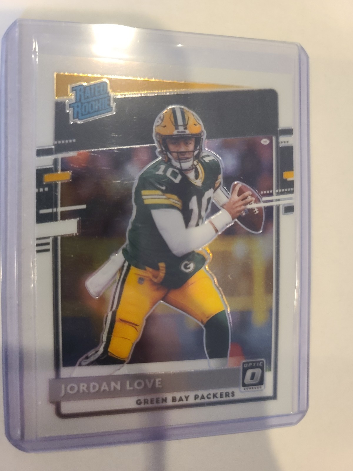 2020 Panini Donruss Optic - Rated Rookies Jordan Love #154 (RC)