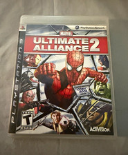 Marvel Ultimate Alliance 2 PS3 With Comic Book Activision T 2009 NTSC