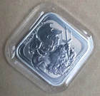 1oz .9999 Fine Silver Britannia and Liberty Square Bar - US & Royal Mint Collab