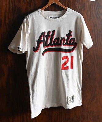 Roots of Fight Mens Dominique Wilkins T-Shirt Off White 3XL XXXL Atlanta