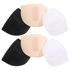 3 Pairs Soft Sponge Shoulder Pads for Women Men Clothes Easy Replace Assorted
