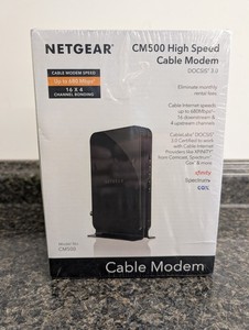 Netgear Modèle de modem de câble haute vitesse CM500 - DOCSIS 3.0 NEW SEALED!