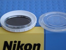 Nikon early chrome ND 4x 52mm filter with case,  US SELLER "LQQK"