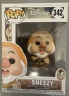 Disney Pop Funko Sneezy 342 Snow White And The Seven Dwarfs 80 Years