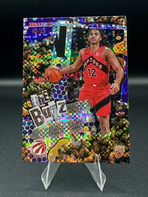 2025-26 NBA Hoops Collin Murray-Boyles #TB-9 Light Burst Purple /99