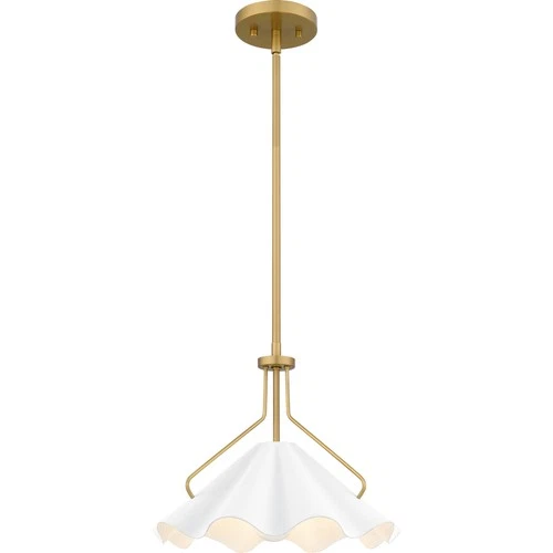 Quoizel QP6219 Mejia 14"W Pendant - Brass - Picture 2 of 4