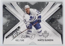2022-23 SPx Radiance F/X /549 Mats Sundin #RFX-18 HOF