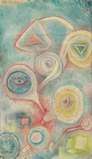 Floral Still Life : 1926 : Paul Klee : Archival Art Print