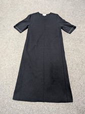 Jigsaw Black Dress - Size XS - Knee Length - Short Sleeve - VGC