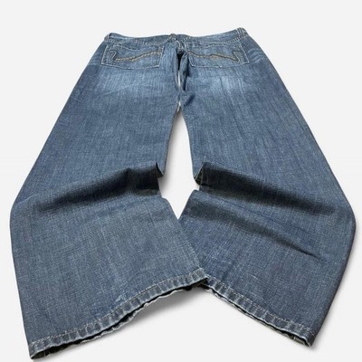 Clockhouse Streetwear Y2K Baggy Blue Denim Jeans Men s Size 34