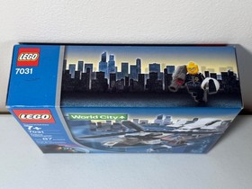 LEGO WORLD CITY 7031 POLICE HELICOPTER, BRAND NEW AND SEALED