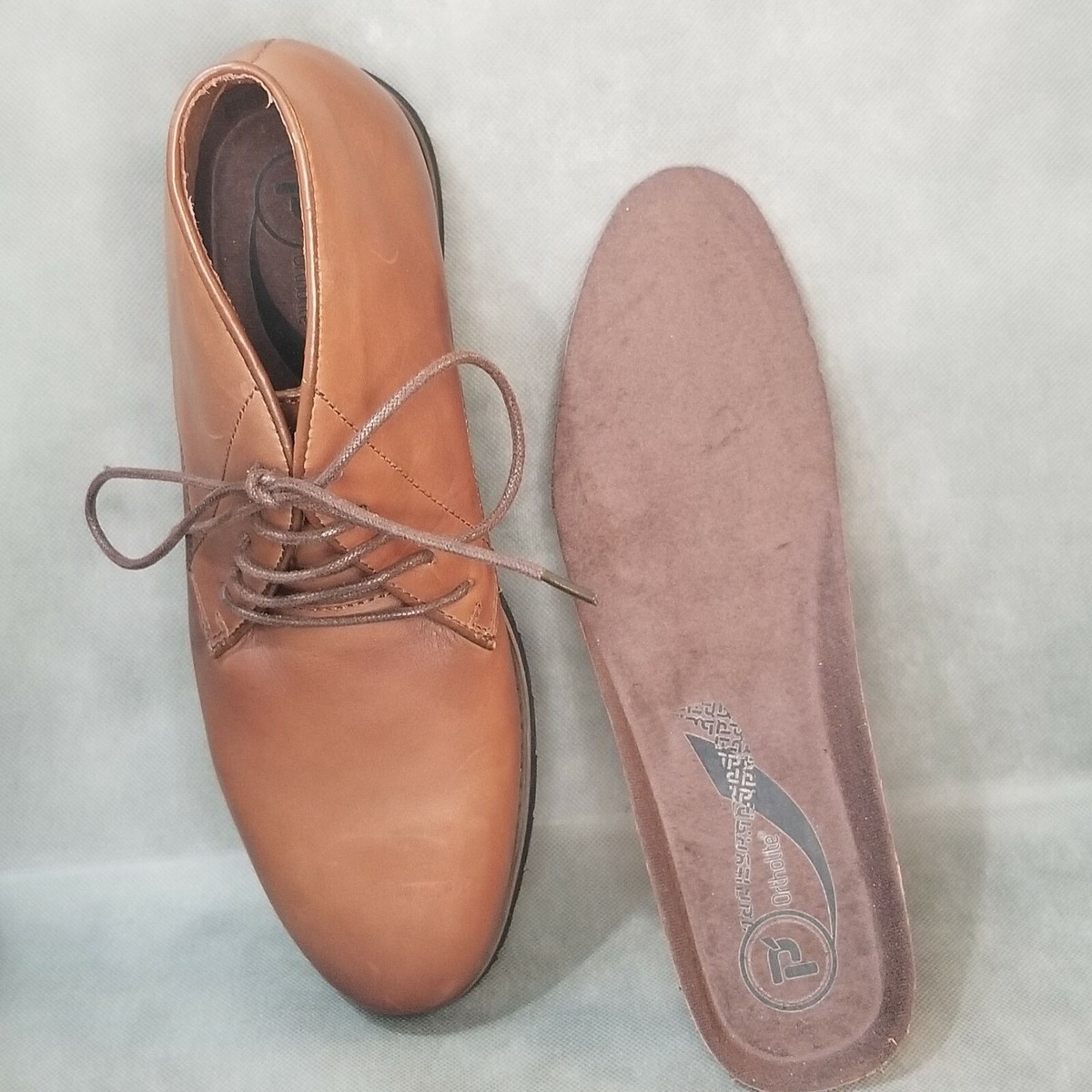 Propet Grady Mens Chukka Boot Tan Leather Size 10.5 M Unlined Chukka - Sand Suede main image 4