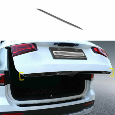 For Benz GLB 2020-2025 Black Titanium Rear Door Trunk Lid Tailgate Strip Trim