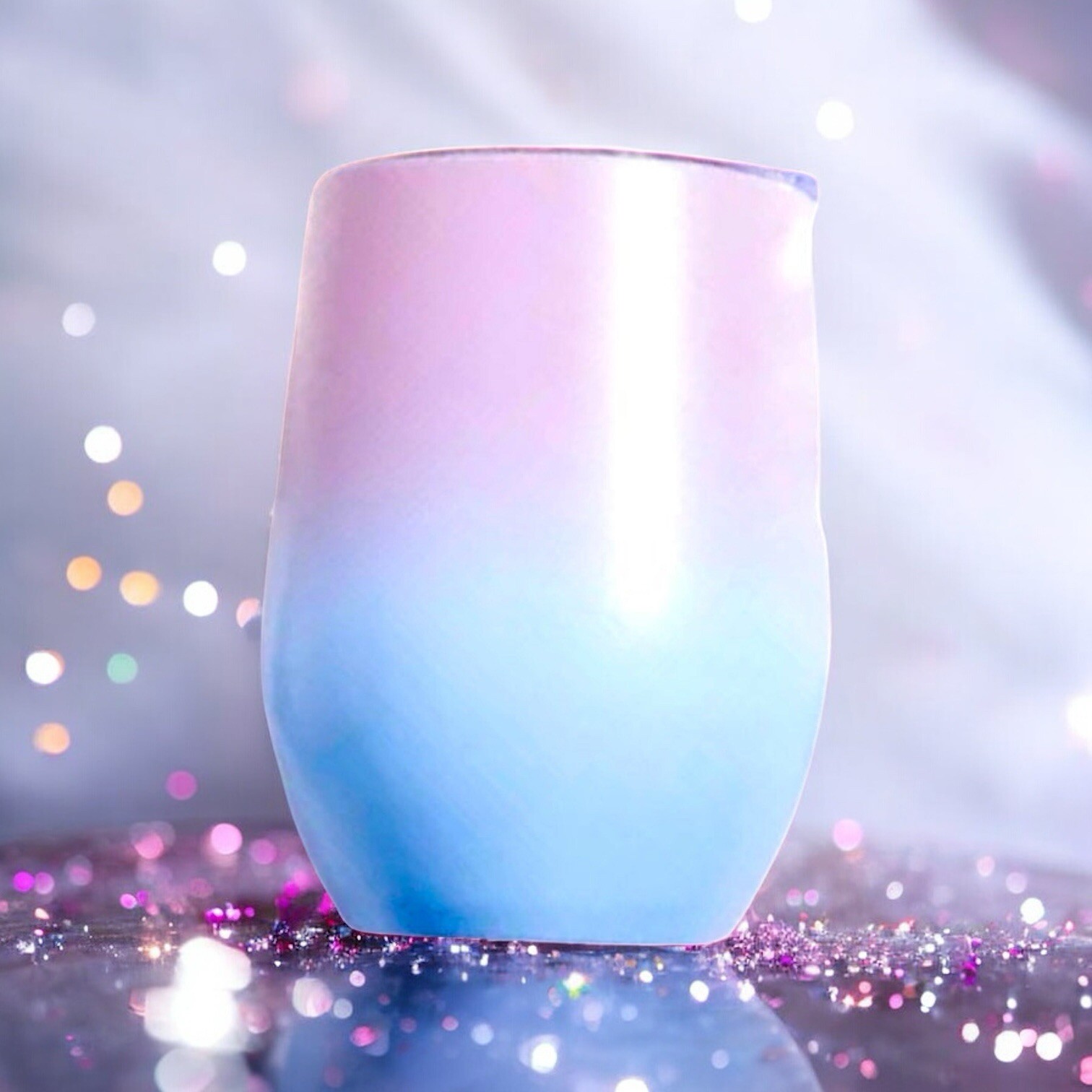 CHIC & TONIC Wine Tumbler in Ombre Brand New In Box