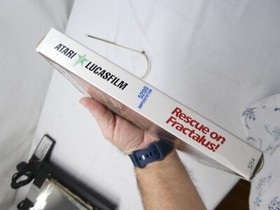 Rescue on Fractalus! LUCASFILM Atari 5200 SEALED Signs of heavy shelf wear