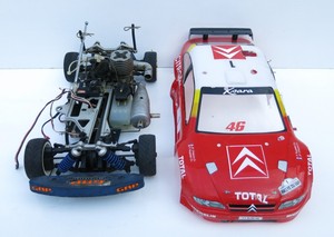 macchina radiocomandata a benzina