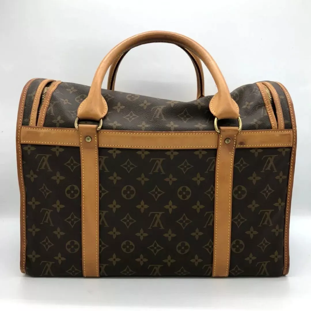 LOUIS VUITTON MONOGRAM DOG/PET CARRIER Good