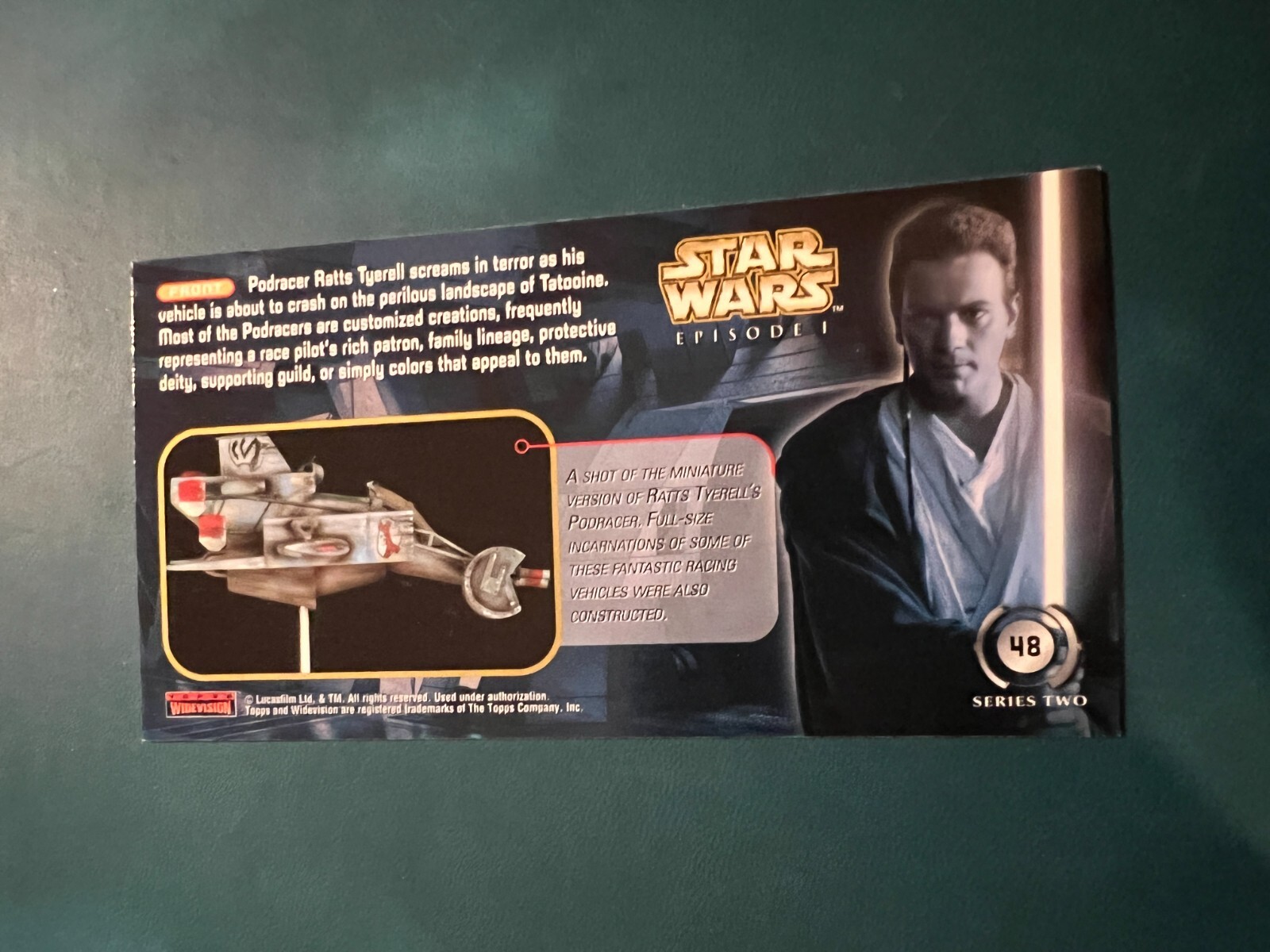 1999 Topps Star Wars Episode I SERIES 1-2 Widevision Complete Your Set U Pick - Picture 267 of 331