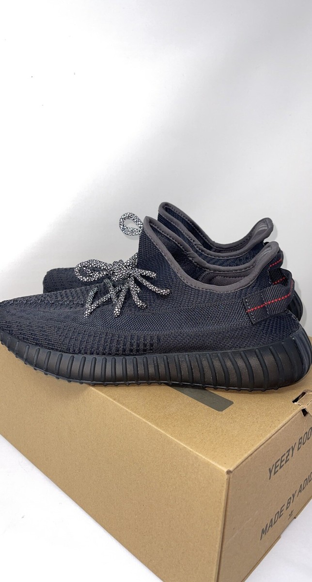 Adidas Yeezy Boost 350 V2 2019 Black Non Reflective FU9006 Size 10