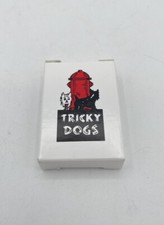 VTG TRICKY DOGS MAGIC TRICK SCOTTISH TERRIERS W/ORIGINAL BOX FUN NOVELTY TOY