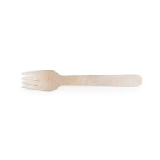 Eco-Friendly Disposable Birchwood Wooden Forks