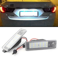 2Pcs LED License Plate Light Lamps For Toyota Hiace H200 Rav4 Vanguard ACA33W