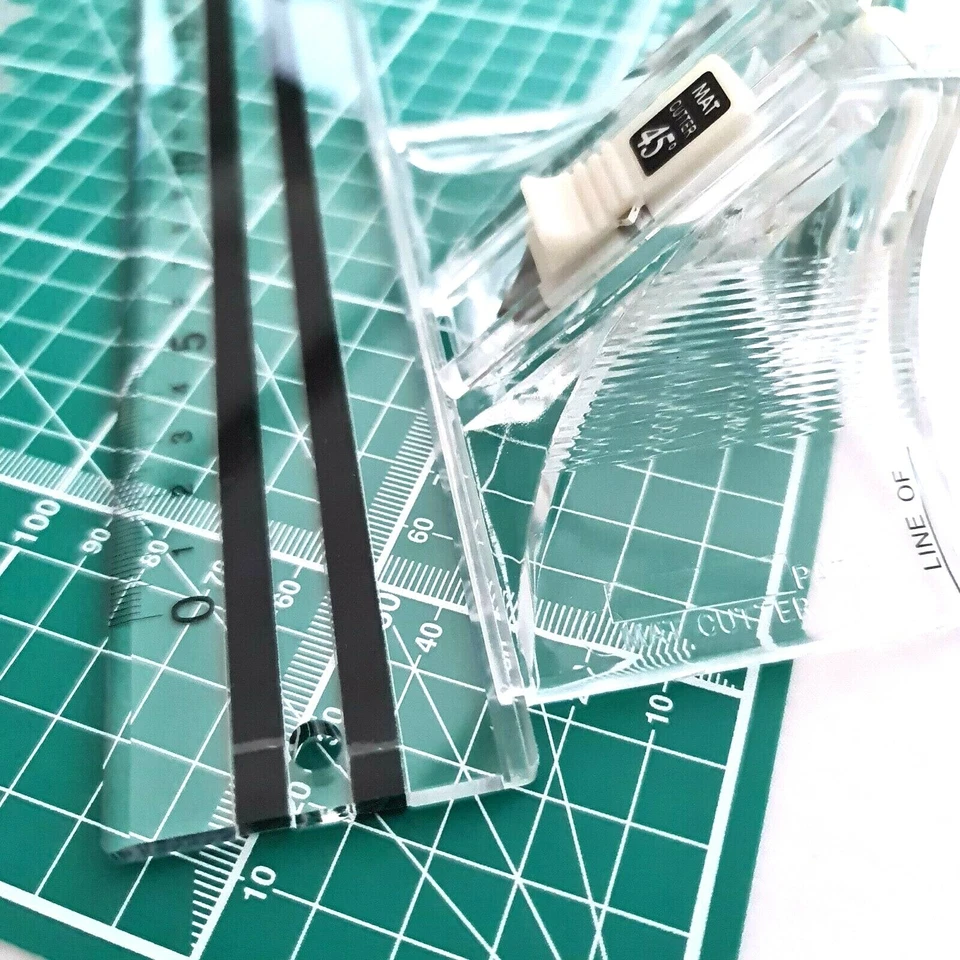 Jakar A3 Picture Photo Mount Cutter 40cm Guide Ruler & Cutting Mat Set Kit NEW - Image 3 of 4