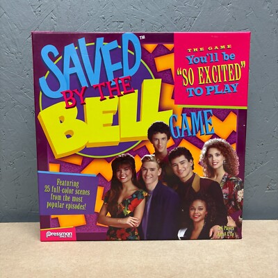Saved by the Bell Board Game By Pressman Pop Culture 2017 Target - NIB Sealed