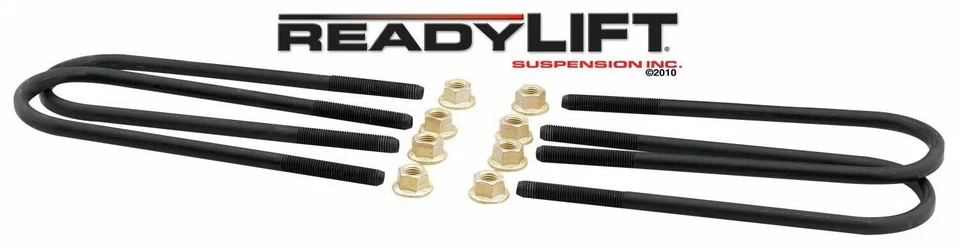 ReadyLIFT Rear Round U-Bolt Kit (365mm) for 99-10 Ford F250 F350 Super Duty - Image 3 of 4