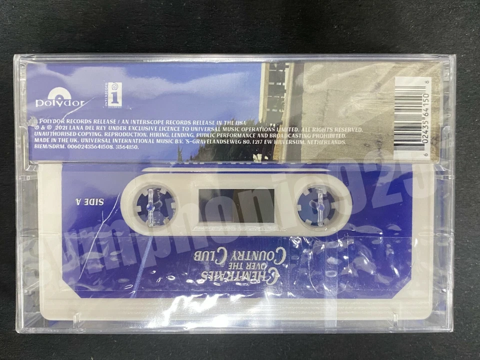 2021 LANA DEL REY CHEMTRAILS OVER THE COUNTRY CLUB TAPE NEW SEALED CRACKED CASE - Image 3 of 4