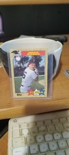 1987 Topps - All-Star Wade Boggs #608 error card 