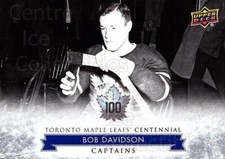 2017-18 Toronto Maple Leafs Centennial #104 Bob Davidson