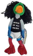 Idea Factory 1998 Infamous Meanies Mallard Stern Bean Bag Plush