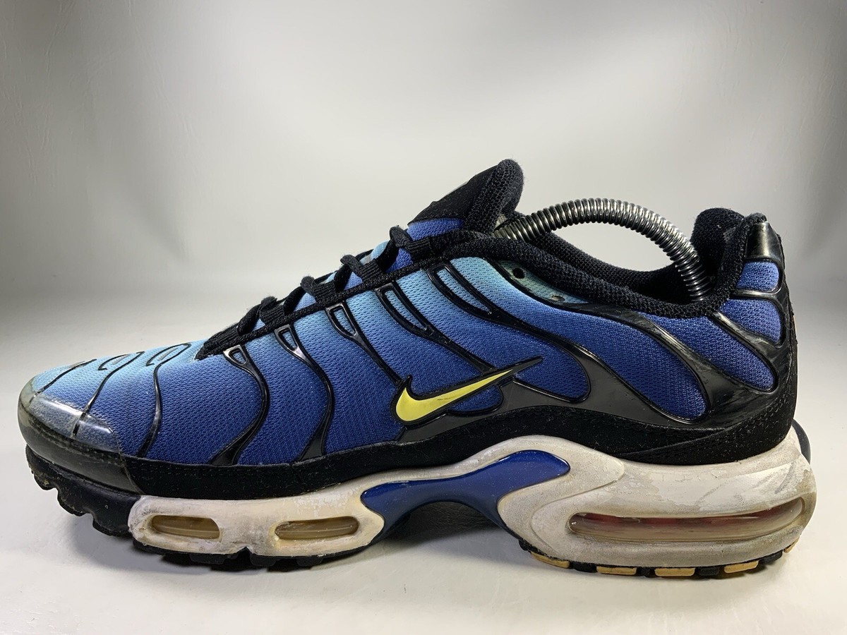 Nike Air Max Plus Tn Hyper Blue Black Yellow White Mens Size  display picture 2