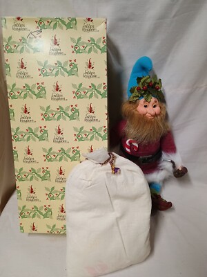 1990 Hidden Kingdom Brinn's 19'' Elf David Wenzel Limited Edition/ Father Holly
