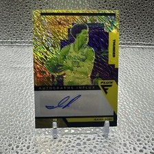 2020-21 Panini Flux Isaiah Roby Influx Auto Prizm gold shimmer /10 NBA