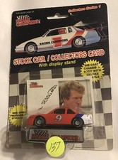 1989  9 BILL ELLIOTT SERIES 1 - RUBBER TIRE - ORANGE PAINT  137