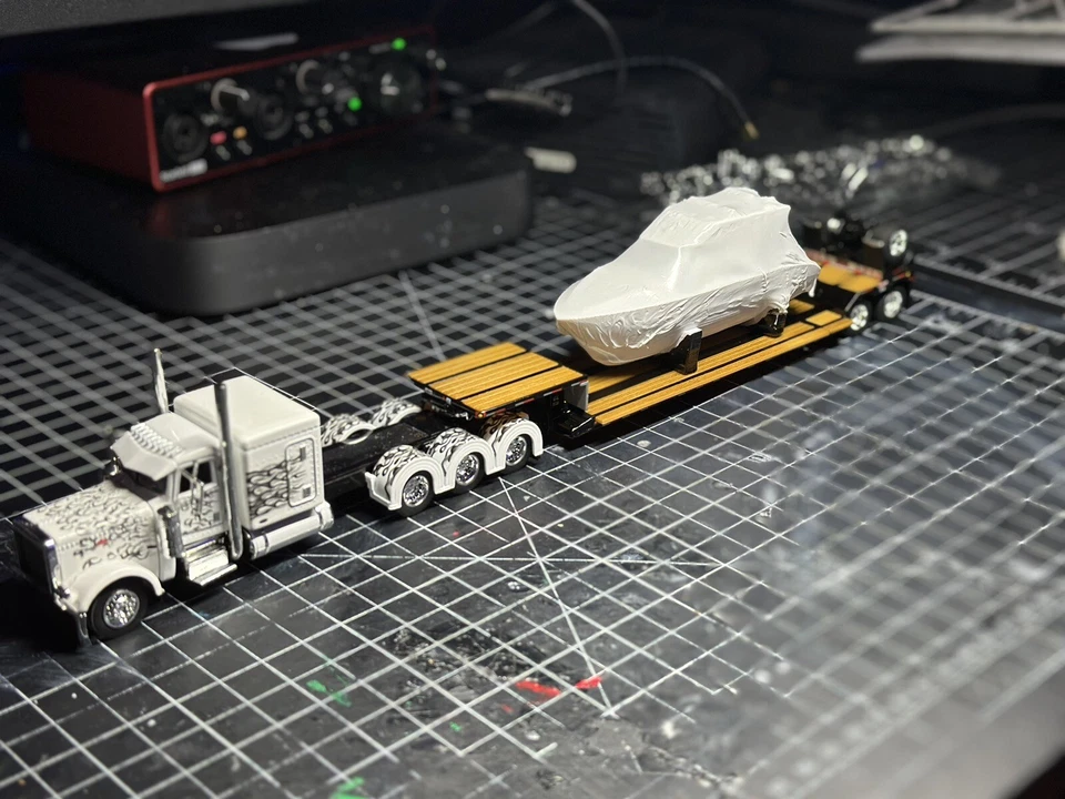 1/64 DCP Boat shrink wrap Load 3D hand made it - Image 3 of 4