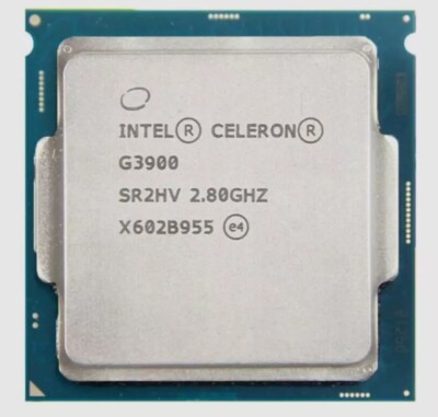 Intel Celeron G3900 Skylake Dual-Core 2.8 GHz LGA 1151 51W SR2HV Processor CPU