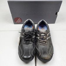 Hush Puppies The Body Shoe Men Size 8 Black Leather Lace Up-New Other 