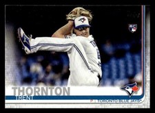 2019 Topps Update #US63 Trent Thornton Rookie Card Toronto Blue Jays